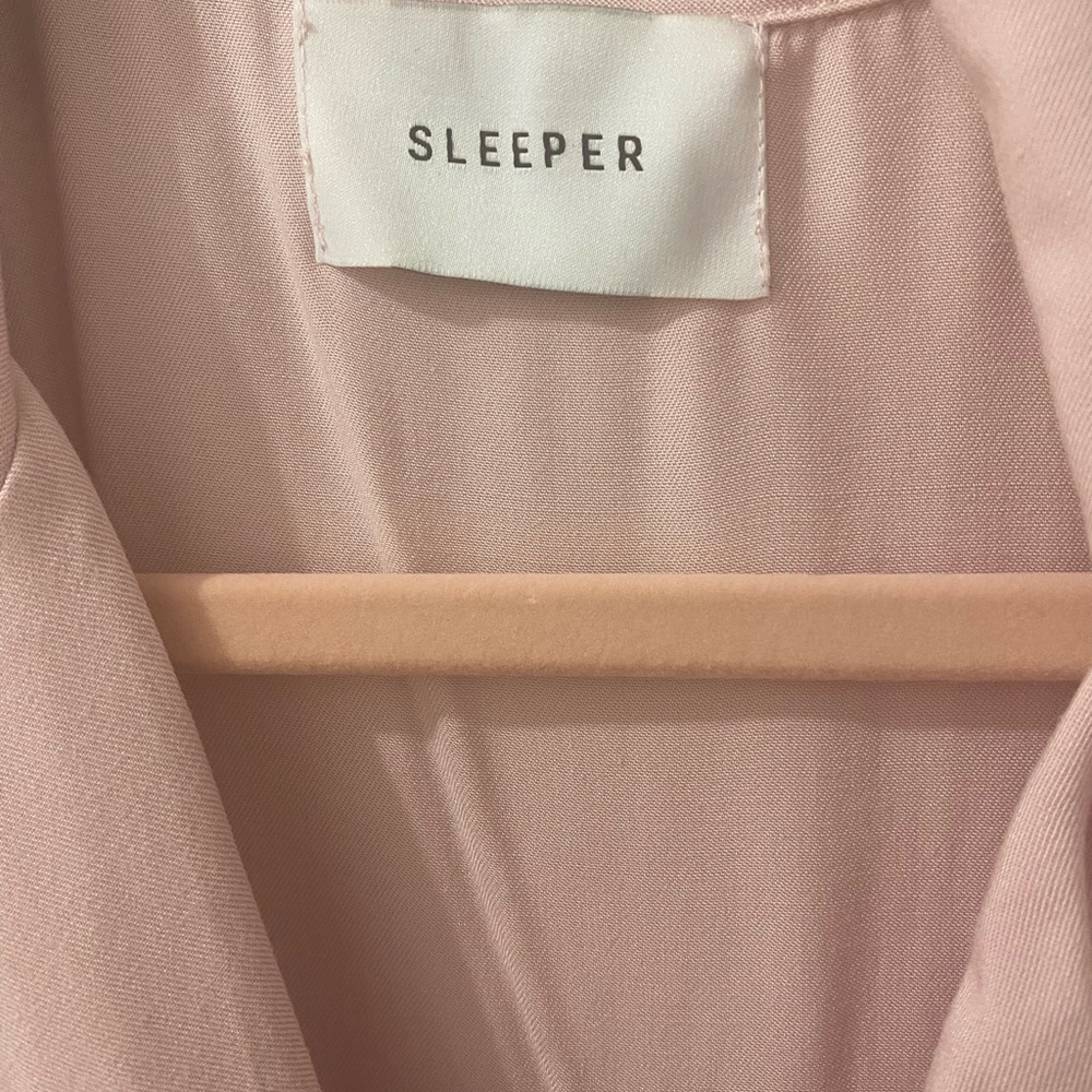 Sleeper Pink Feather-Trim Pajama Set - Picture 2 of 4